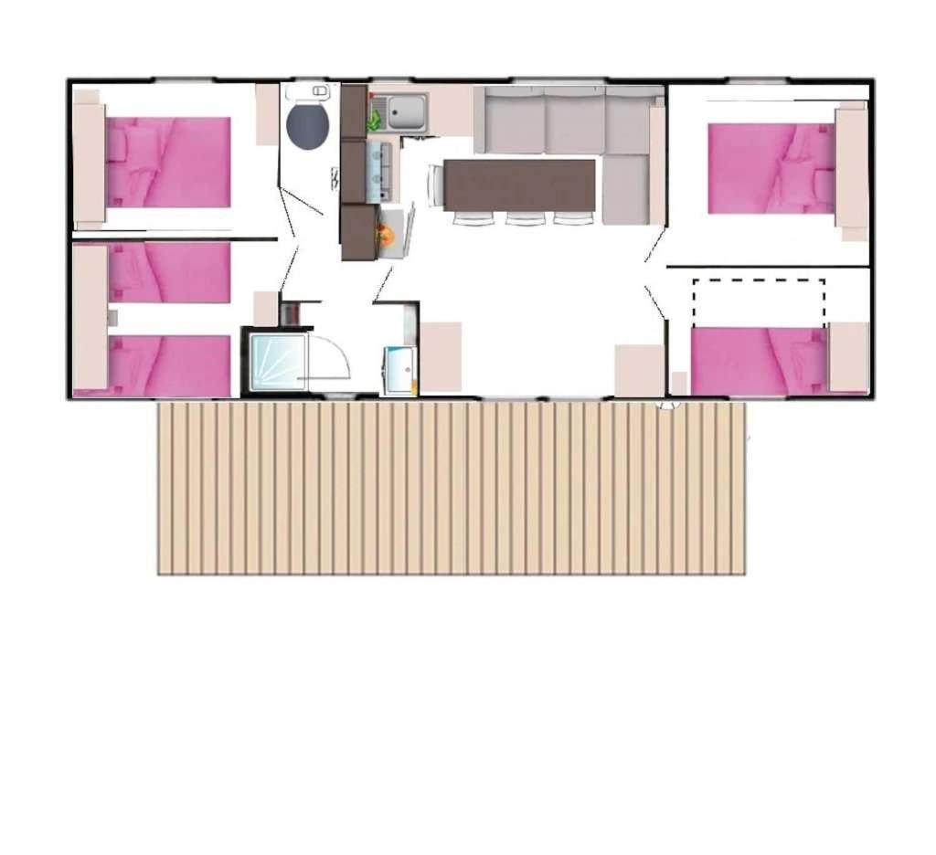 Camping 4 Etoiles - Piscine - Ccaaeai La Baule Kültér fotó